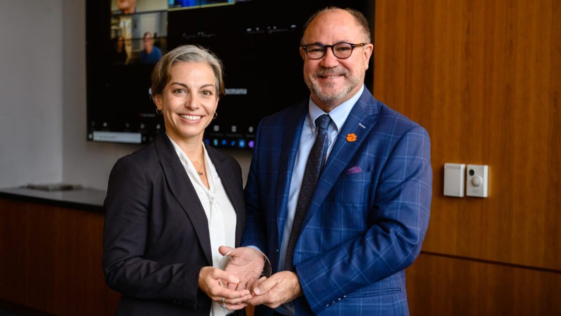 Parrish is honoured with a grant to support moral studies | Clemson News