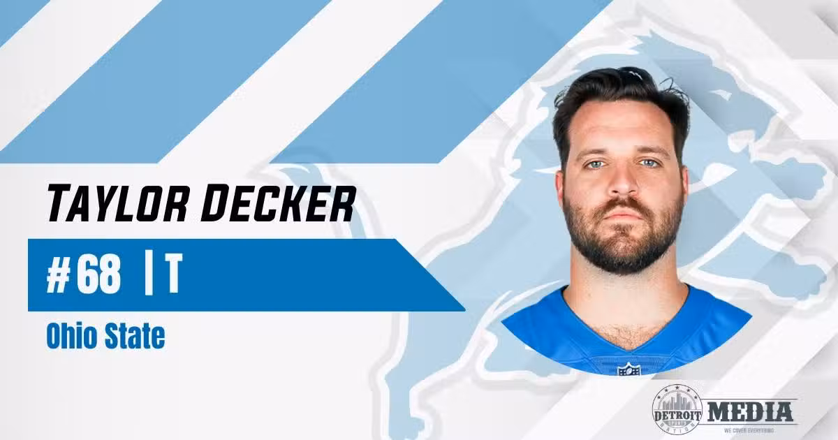 Predicting the Detroit Lions’ High-Paying Contract Renewal for Taylor Decker