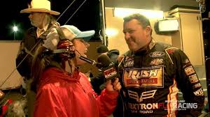 People don’t support my father, because Scott Bloomquist was full of Brits. Ariel Bloomquist tells Tony Stewart the CEO of Eldora Speedway….