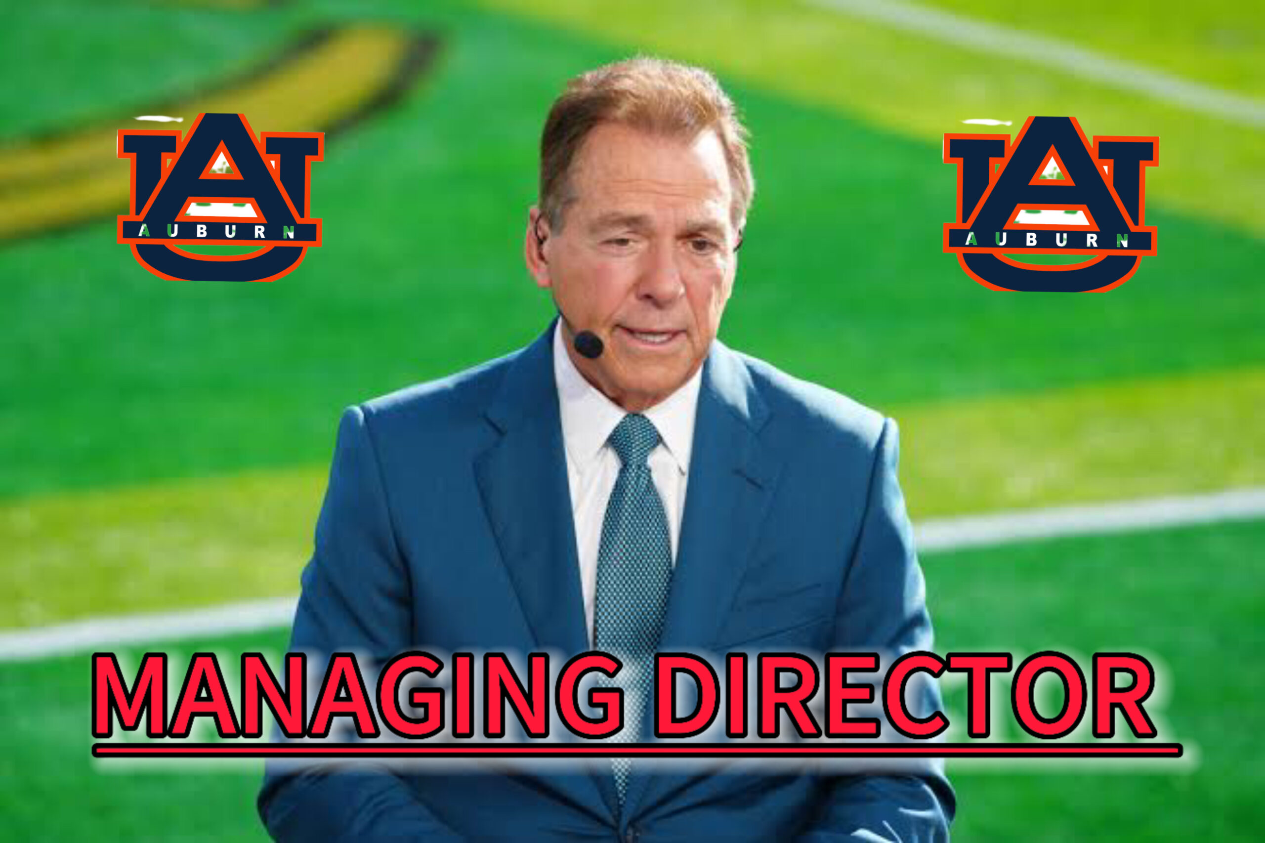 CONGRATULATIONS: Auburn Tigers Appoints Former American Football Head Coach Nick Saban as Managing Director – ESPN REPORTS