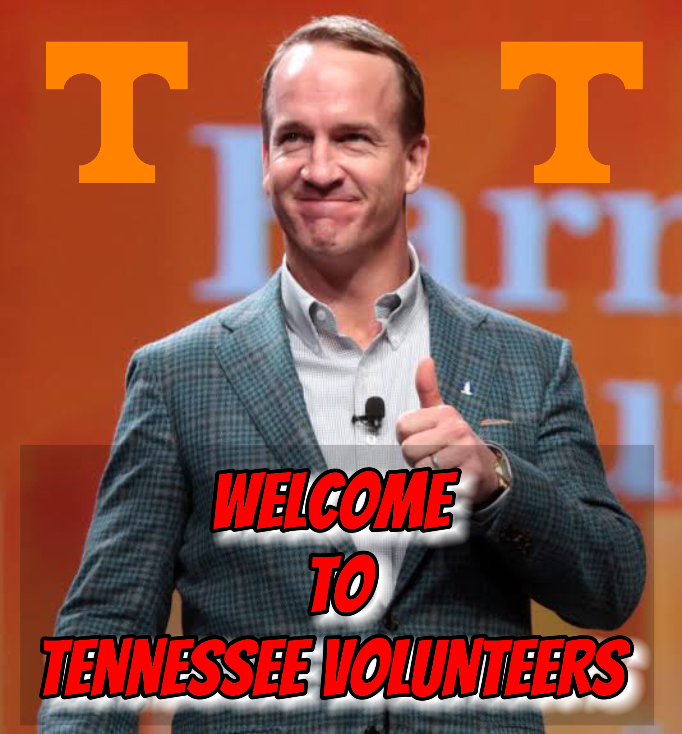 WELCOME TO VOLS: Tennessee Volunteers Legend Peyton Manning Vows Loyalty to play His New Role As New Managing Director….