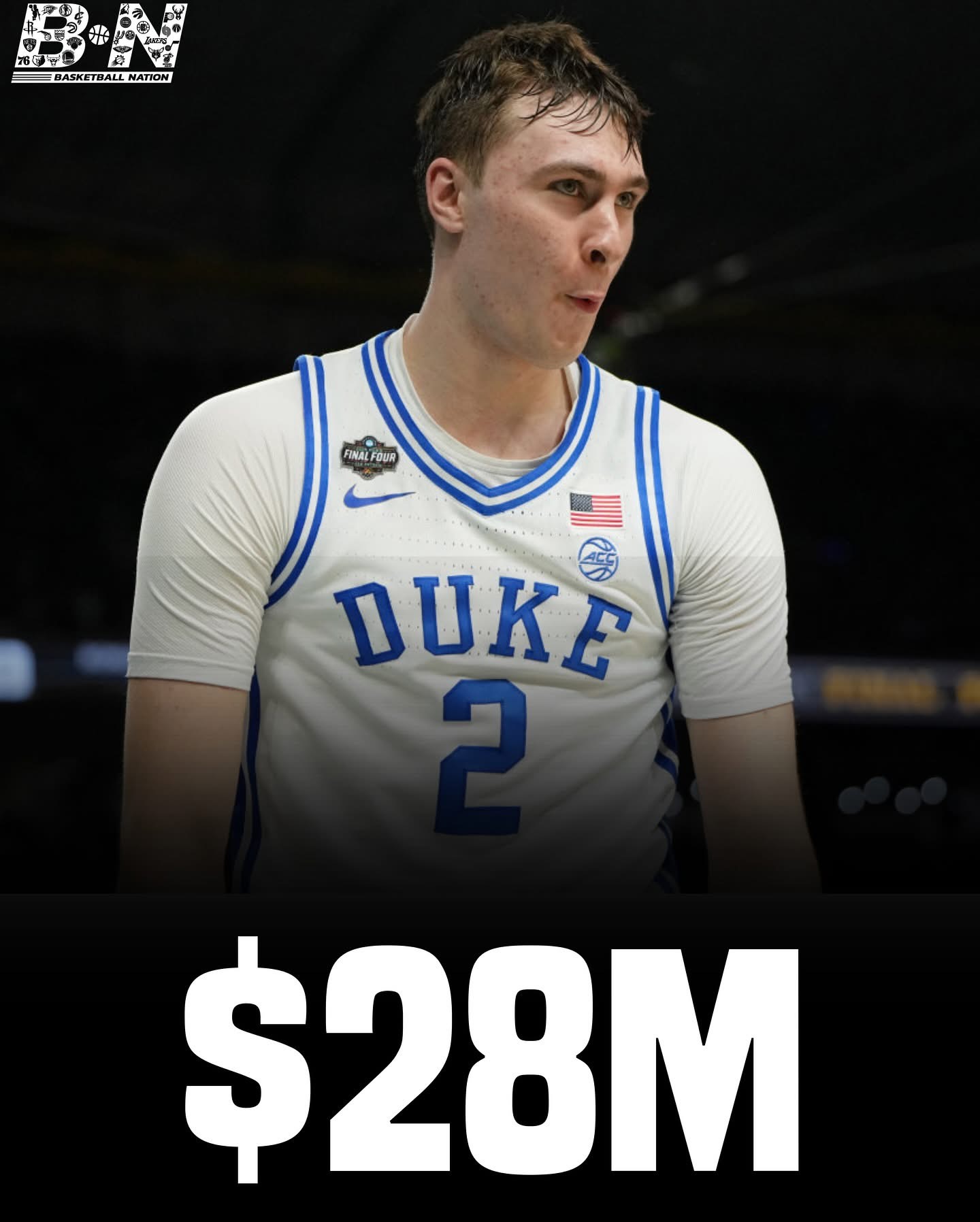 REPORT: Duke Star Cooper Flagg Agrees to $28 Million NIL Deal with Denver Nuggets After Head Coach David Adelman Addresses Media for First Time…